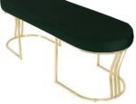 Viego Gold Smooth Bench Puf - Görsel 58