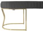 Viego Gold Striped Bench Puf - Görsel 24