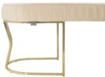 Viego Gold Striped Bench Puf - Görsel 36
