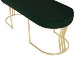 Viego Gold Striped Bench Puf - Görsel 58