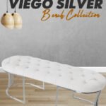Viego Silver Bench Puf