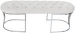 Viego Silver Bench Puf - Görsel 3