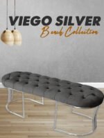 Viego Silver Bench Puf - Görsel 24