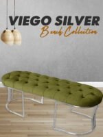 Viego Silver Bench Puf - Görsel 29