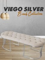 Viego Silver Bench Puf - Görsel 41