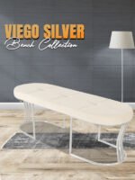 Viego Silver Exclusive Bench Puf - Görsel 7