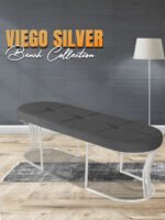 Viego Silver Exclusive Bench Puf - Görsel 19