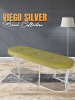 Viego Silver Exclusive Bench Puf - Görsel 25