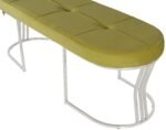 Viego Silver Exclusive Bench Puf - Görsel 28