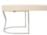 Viego Silver Smooth Bench Puf - Görsel 12