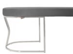 Viego Silver Smooth Bench Puf - Görsel 24