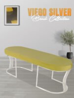 Viego Silver Smooth Bench Puf - Görsel 25
