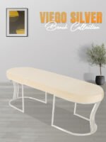 Viego Silver Smooth Bench Puf - Görsel 31