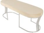 Viego Silver Smooth Bench Puf - Görsel 34