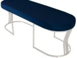 Viego Silver Smooth Bench Puf - Görsel 40