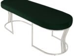 Viego Silver Smooth Bench Puf - Görsel 58