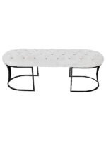 Viego Siyah Bench Puf - Görsel 3