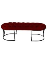 Viego Siyah Bench Puf - Görsel 13