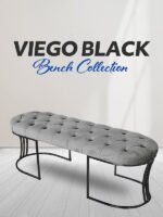 Viego Siyah Bench Puf - Görsel 35