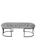 Viego Siyah Bench Puf - Görsel 37