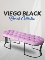 Viego Siyah Bench Puf - Görsel 41