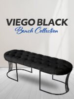 Viego Siyah Bench Puf - Görsel 47