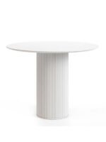 Vintage Yuvarlak Ahşap Bohem Masa 130x130 - Görsel 4