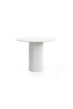 Vintage Yuvarlak Ahşap Bohem Masa 130x130 - Görsel 6