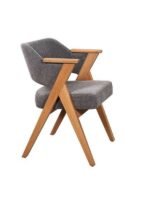 Viora Ahşap Kolçaklı Sandalye - Görsel 8