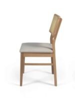 Visby Sedef Natural Ahşap Bohem Sandalye - Görsel 10