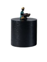 Walnut Ahşap Yan Sehpa - Görsel 7