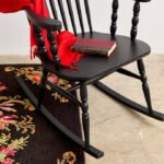 Willlow Rocker Ahşap Sallanır Sandalye - Görsel 7