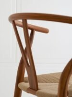 Windsor Hazeranlı İskandinav Ahşap Sandalye - Görsel 6
