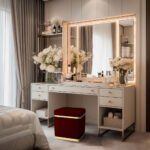 Zengo Gold Twin Line Puf, Kare - Görsel 16