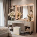 Zengo Gold Twin Line Puf, Kare - Görsel 36