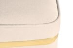 Zengo Gold Twin Line Puf, Kare - Görsel 39