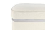 Zengo Silver Twin Line Puf, Kare - Görsel 28