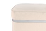 Zengo Silver Twin Line Puf, Kare - Görsel 38