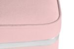 Zengo Silver Twin Line Puf, Kare - Görsel 44