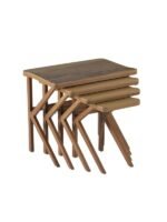 Zenith Ceviz K Zigon Sehpa - Görsel 2