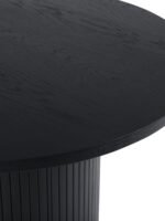 Zeno Oval Ahşap Bohem Yemek Masası 90x200 - Görsel 8