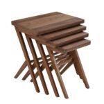 Zeta Ceviz Zigon Sehpa