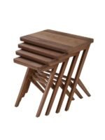 Zeta Ceviz Zigon Sehpa - Görsel 2