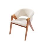 Zeta Teddy Ahşap Sandalye - Görsel 5